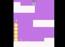 In the browser game "Tower Run," a heroic character with balls scales the tallest towers to save the princesses.